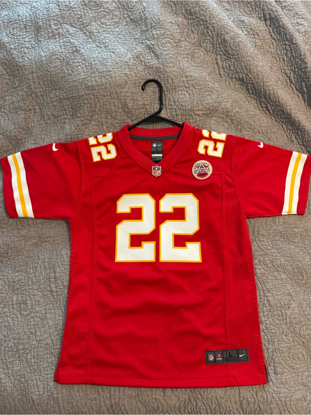Vintage 2012 Nike Kansas City Chiefs Dexter McCluster #22 Jersey Youth L 14-16